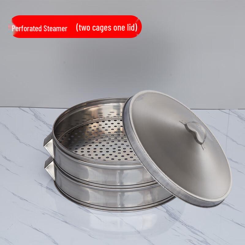 Large Commercial & Household Stainless Steel Steamer