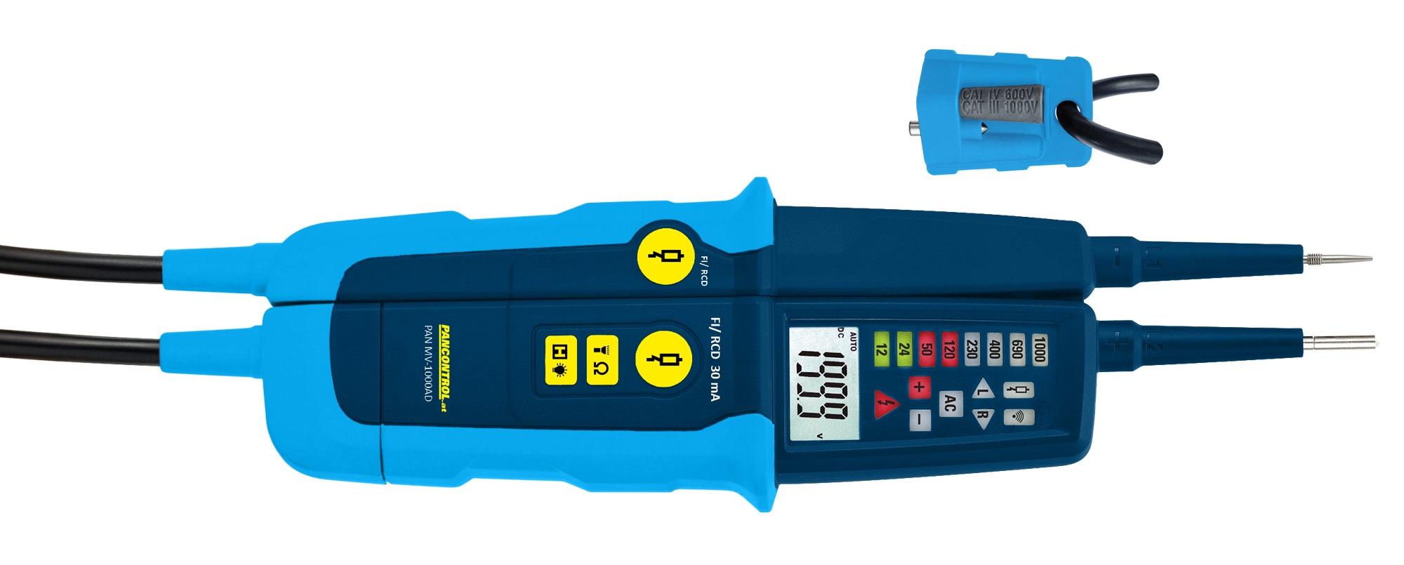 Tester, Messgerät, Spannungsprüfer mit LED-Anzeige 6 - 400V AC/DC Pancontrol
