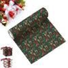 Christmas Wrapping Paper Roll Festive Gift Wrap Paper for Holiday Gift Wrapping DIY Xmas Gift Packaging Supplies