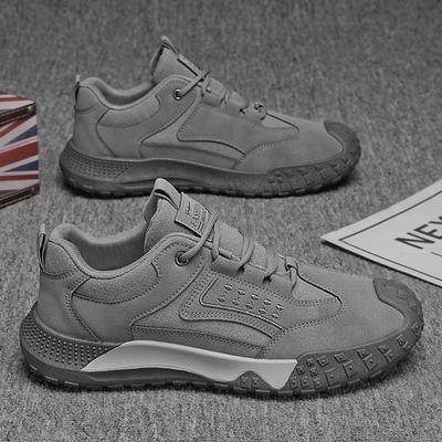 2025 Men's Spring and Autumn Breathable Outdoor Hiking Tooling Men's Shoes Running Soft Sole Casual Sports Shoes New Men Shoes