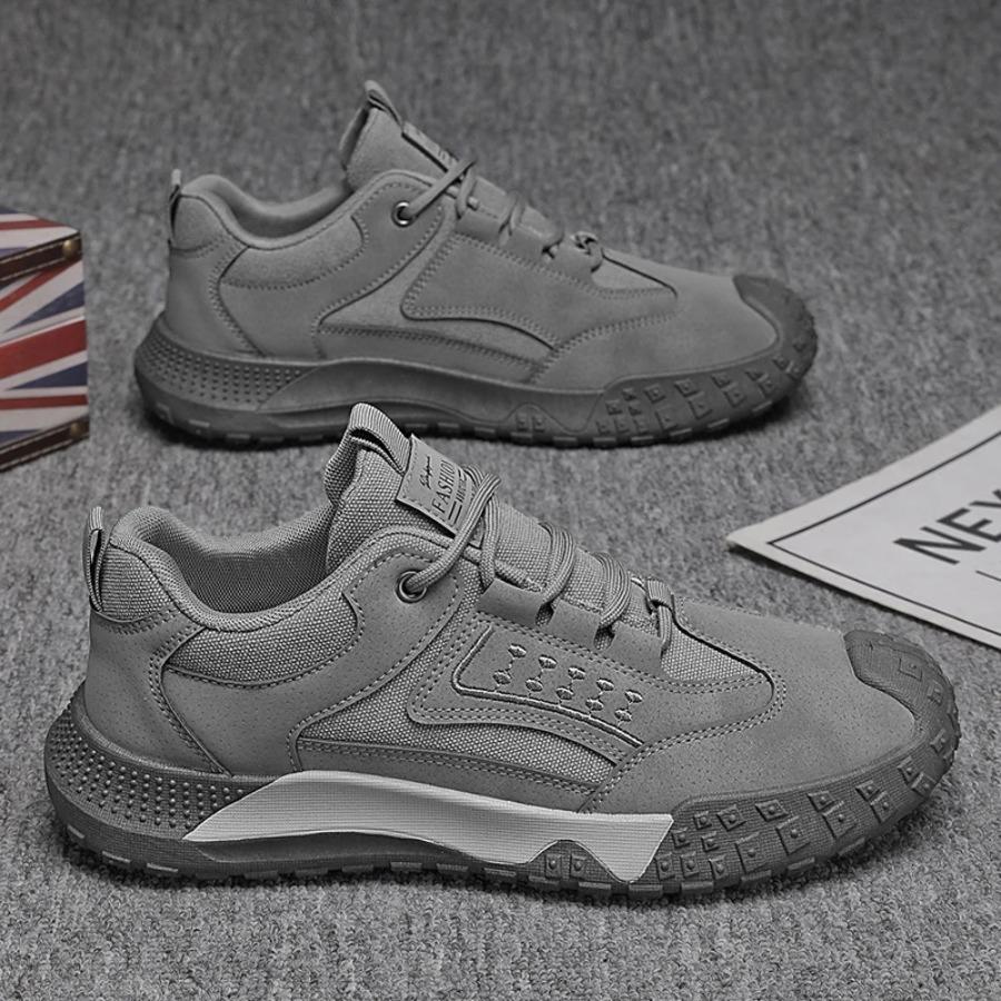 2025 Men's Spring and Autumn Breathable Outdoor Hiking Tooling Men's Shoes Running Soft Sole Casual Sports Shoes New Men Shoes