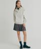 Clove [22Fw Clove] Check Pleated Skirt (Red)