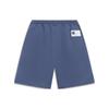 Li-Ning Pure Color Logo Straight Casual Shorts Men Bottoms Gray Indigo AKST079-7