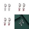 Trendy Creative And Alloy Bunny Clipon Earrings Adorable Animal Design