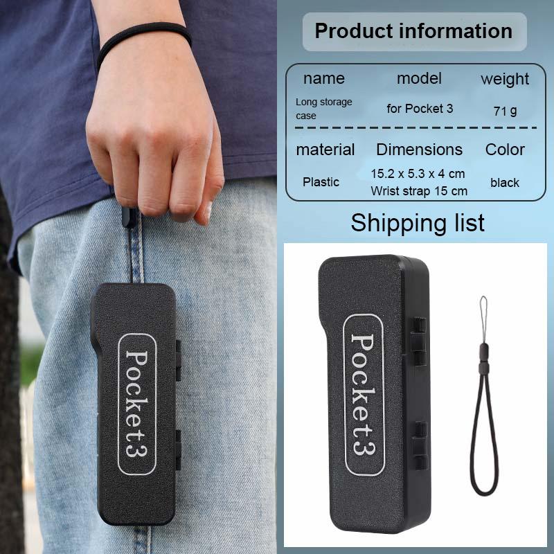 Anti-Scratch And Anti-Shock Protective Case For DJI Osmo Pocket 3 Cover Gimbal Camera Protective Shell For Pocket 3 Accessory