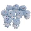 Super Junior Doll Keychain Cartoon Cute Soft Short Plush Pendant Toy Key Ring Siwon Heechul Leeteuk Fans Birthday Gift