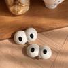 2 Pcs DIY Shoe Buckles Slipper Accessories Cute Big Eyed Hole Shoe Charms Cartoon Funny Fun Shoes Decoration Fashion Accessories