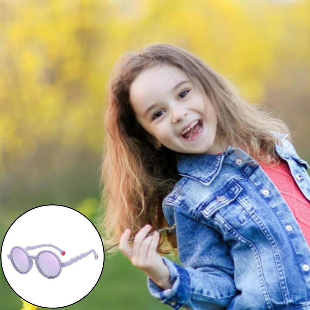 Cute Kids Sunglasses Beach Traveling Party Boys Girls Polarized Lens Glasses Light Weight Eyewear
