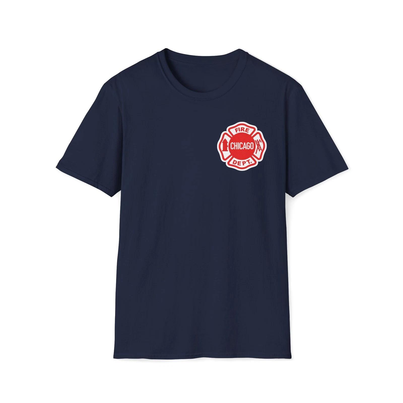 Chicago Fire Department T-Shirt | Chicago Fire Unisex Softstyle Tee S