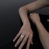 Mouvebament White Snow Ring_Silver 925