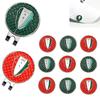 Golfball Markers Magnetic Hat Clip Suit Clothing Pattern Golfs Hat Clips Golfs Caps Clips Markers Gift for Golfs Lover