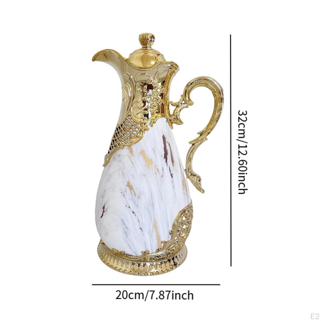 Arabisk kaffekanna Vakuumbeständig termoskanna Isolerad tekanna för fest