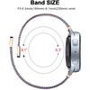 22mm 20mm Milanese Strap for Samsung Watch 3/4/5/Active 2 Stainless Steel Magnetic Wristband for Huawei Watch 3/GT 2/Amazfit GTR