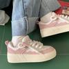 Platformowe trampki damskie buty wiosna jesień kobieta sznurowane mieszkania buty trampki Casual Ladies sportowe buty wulkanizowane damskie