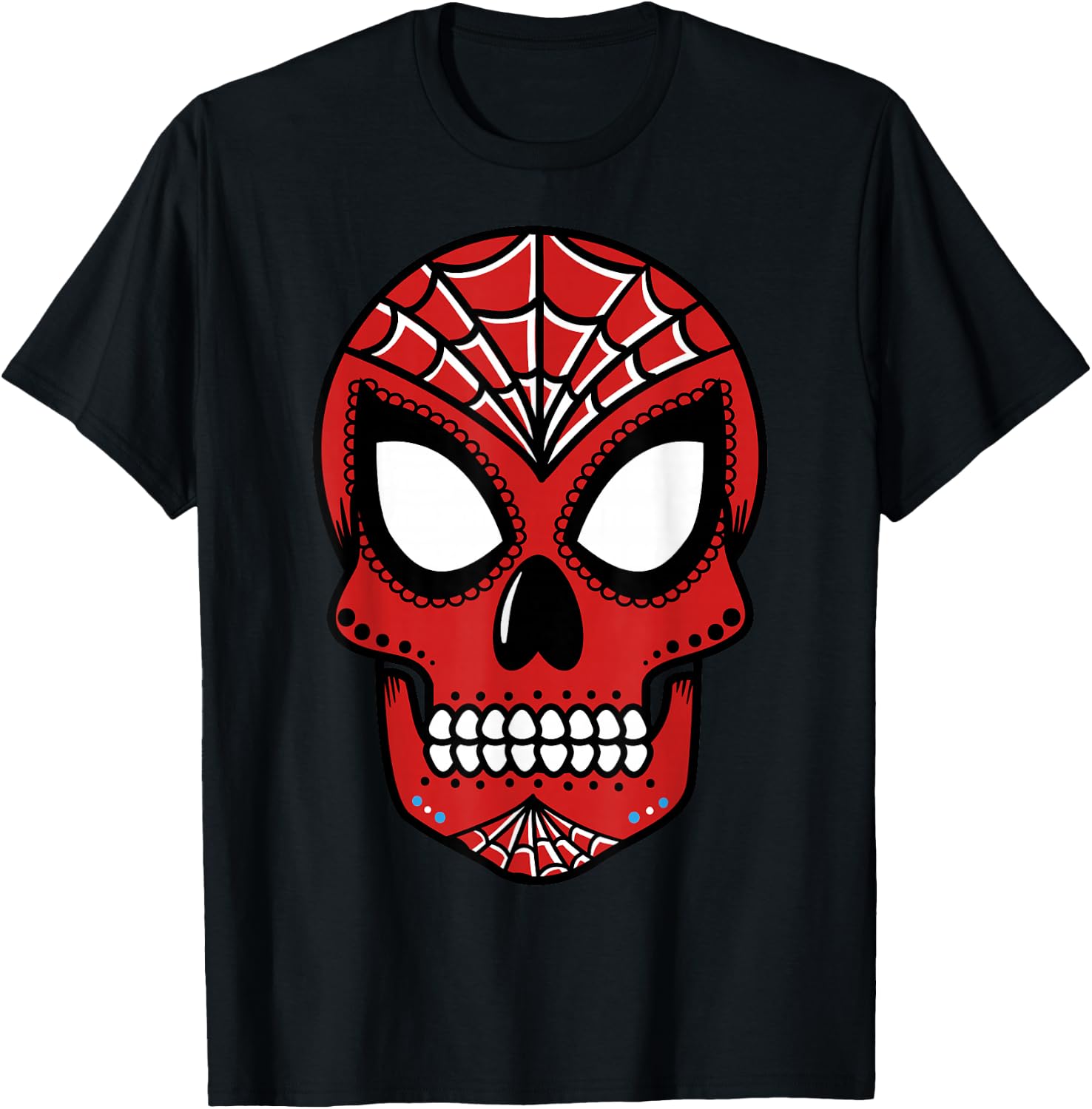 Marvel Spider-Man Sugar Skull T-Shirt S