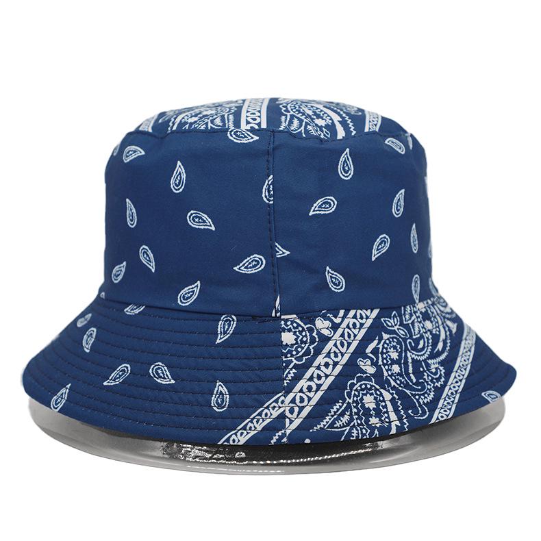 Unisex Baumwolle Bucket Hat Männer Frauen Doppelseitige Sonnenkappe Sommermode Fischerhüte