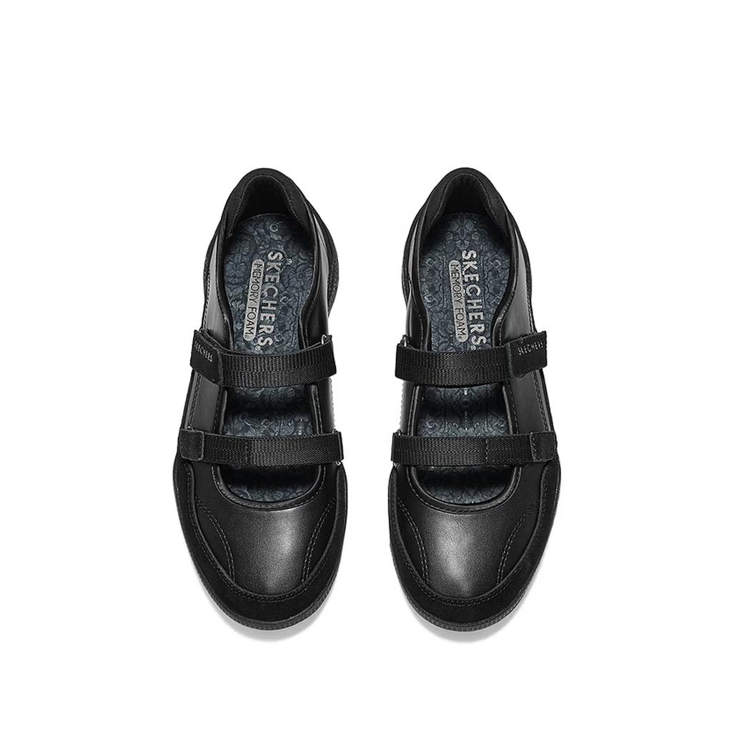 Skechers Mary Jane Round Toe Velcro Flat Shoes Women shoes 190167-BBK