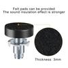 16Pieces Sturdy Adjustable Leveling Feet for Furniture Legs Protect Flooring Reduce Noise Simple Twist Installation