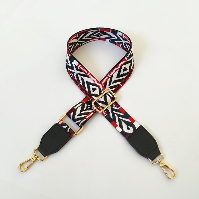 Adjustable Ethnic Style Wide Shoulder Strap for Crossbody Bags