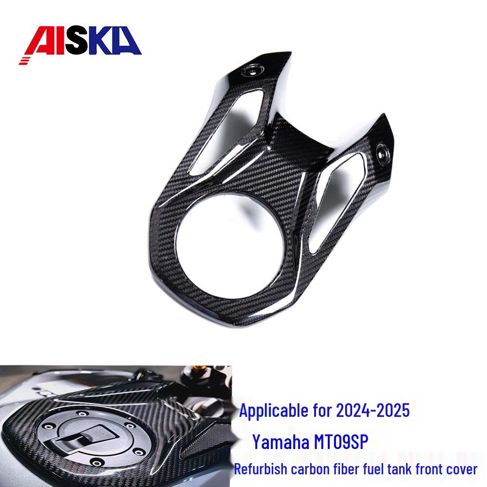 2024-2025 Yamaha MT09 SP Carbon Fiber Fuel Tank Front Cover Accessory