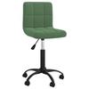 Day and Night - Day and Night Dark Green Velvet Swivel Dining Chair