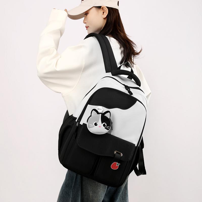 Backpack High-capacity Backpack For Middle School Students Women's Backpack