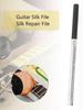 Guitar Fret Crowning File Wooden Handle Polished Repair Tools Guitar Accessories