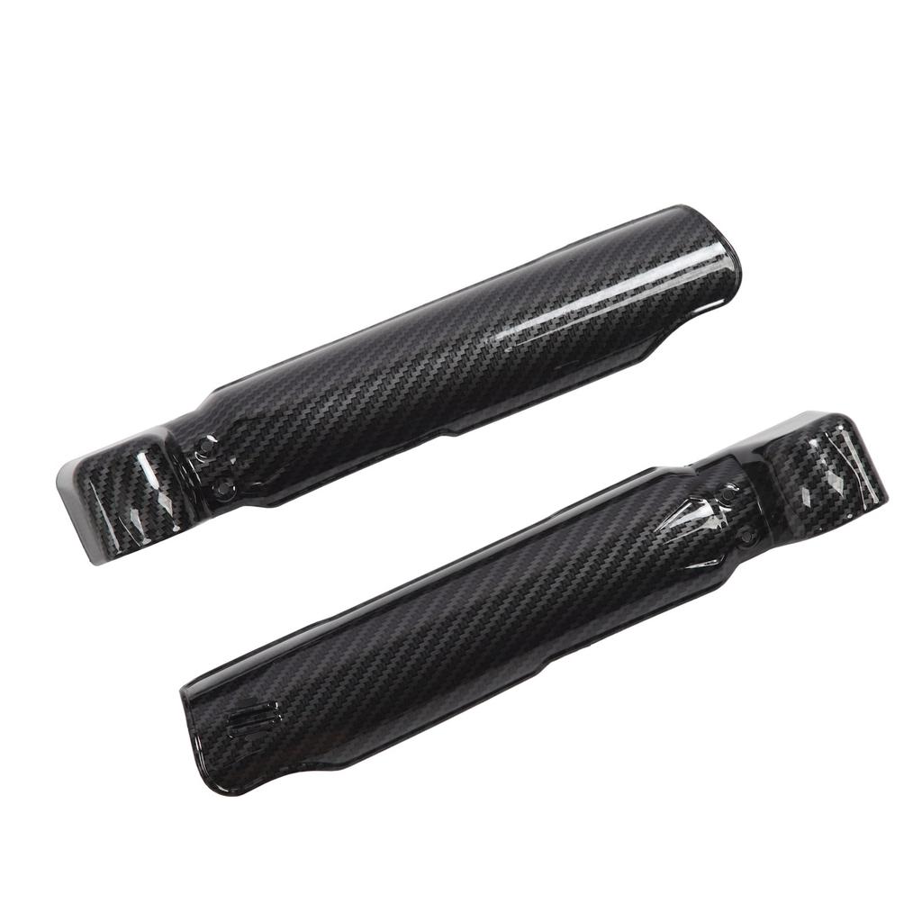 2PCS Shock Absorber Guard Carbon Fiber Pattern Motocycle Fork Guard Protector Replacement For SurRon Light Bee X S