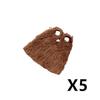 Medieval Military MOC Castle Knight Accessory Building Blocks Warhorse Cape Plush Coat Vest Shield Flag Kit Mini Toy Bricks Gift