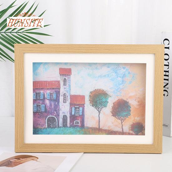 Dětský umělecký rám, přední otevírací rámeček, nástěnná dekorace se snadnou instalací