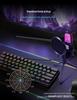 SF-666R RGB USB Condenser Microphone with Shock Mount for Gaming