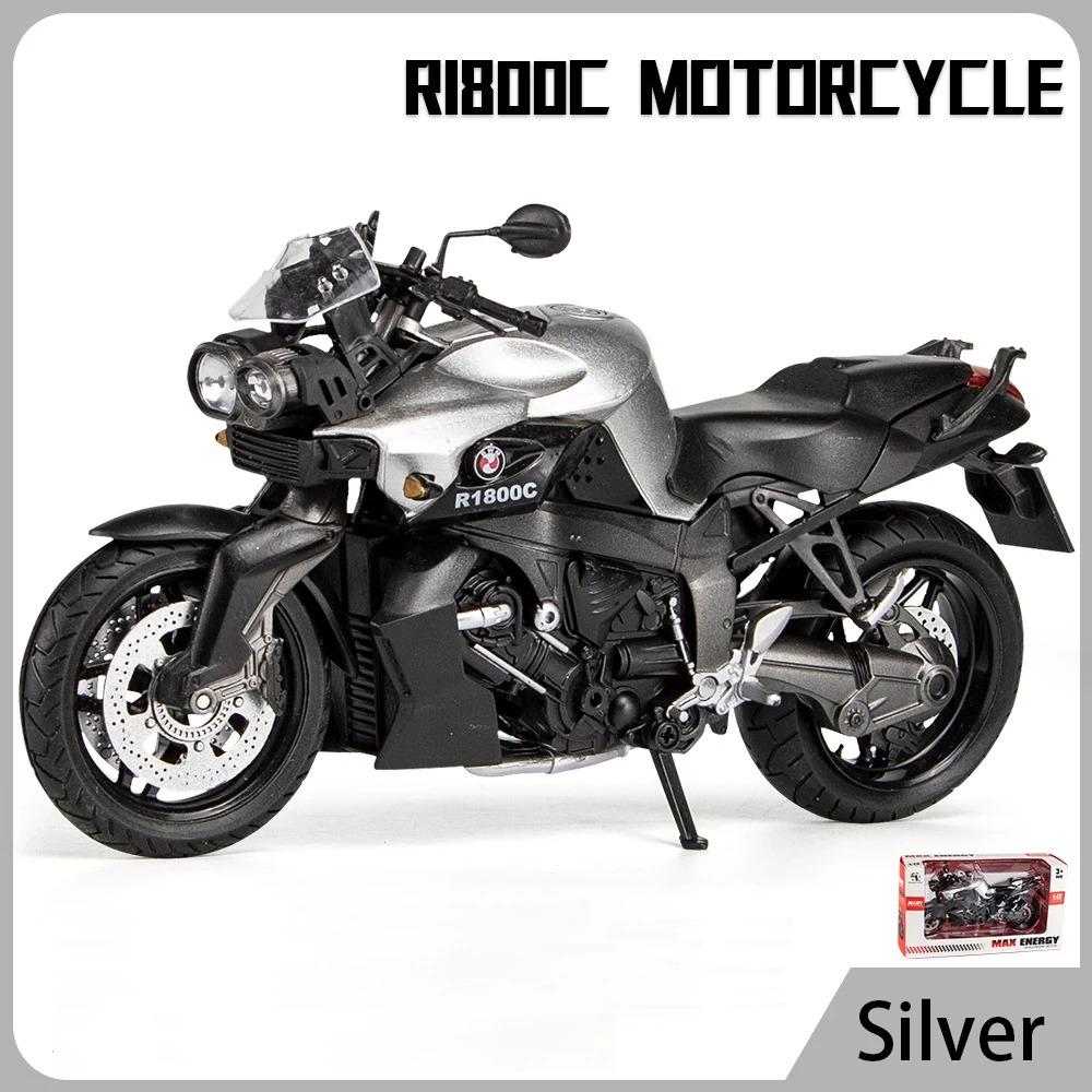 1/12 BMW R1800C Alloy Die Cast Motorcycle Model Toy Vehicle Collection Autobike Shork-Absorber Off Road Autocycle Toys Car