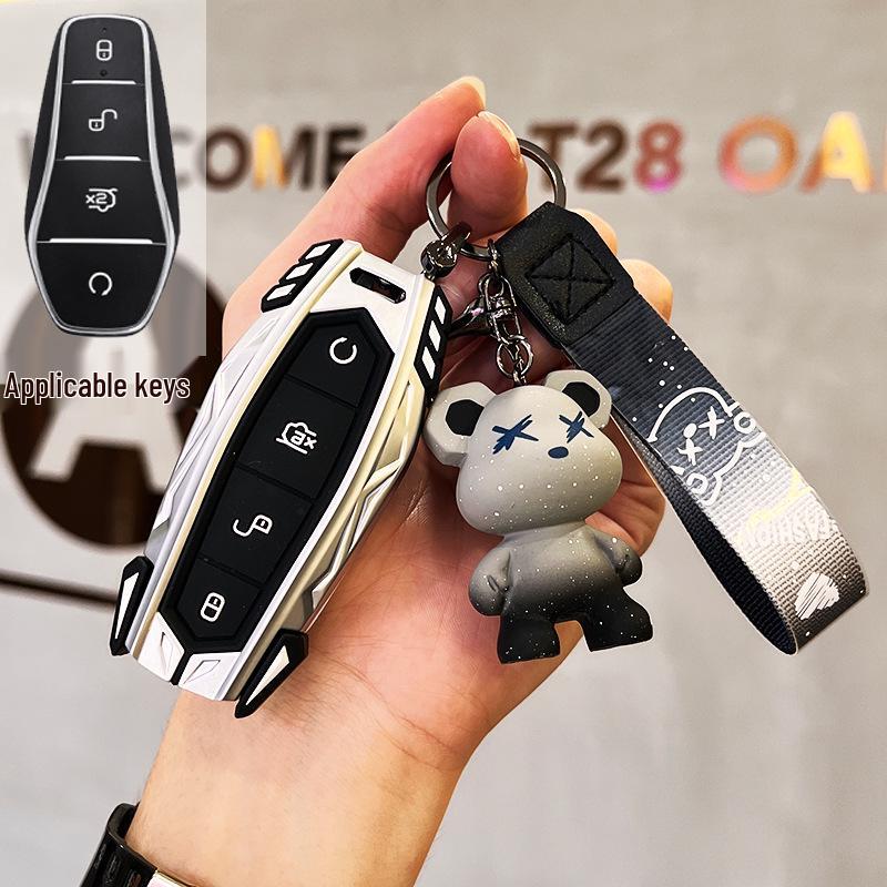 BYD Han Key Fob Cover for DMP Dolphin, Seal EV, Yuan Pro, Tang, Qin, Song Plus DMI Cars