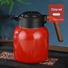 316 Stainless Steel Portable Insulated Teapot with Titanium Plating and Tea-Water Separation, Large Capacity for Stewing