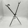 Aluminum Fishing Rod Support Stand Quick Setups Without Tool Ideal For Adventure And Camping Trip