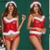 Robe Jarretière de Lingerie Sexy Européenne et Américaine - Costume de Tentation de Noël
