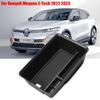 Car Armrest Storage Box For Renault Megane E-Tech Center Console Organize Tray Central Tidying Interior Accessories