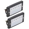 Double Coil Pickup Neck Bridge Metal for LP Style Electric Guitar Parts Replacement