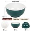 Melamine Two-Tone Small Serving Bowl