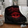 Manchester Crest Blankets Flannel Printed Breathable Warm Throw Blanket for Home Office Bedspreads 0708a10