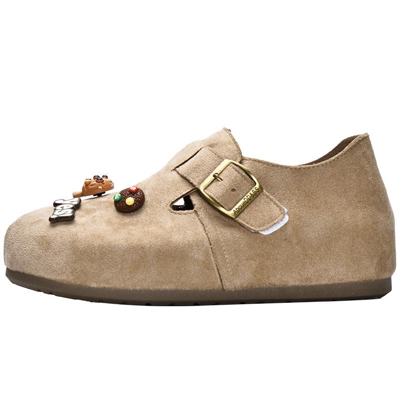 

Новые товары в продаже осенью, новые универсальные ленивые повседневные туфли на толстой подошве на одной педали 5908 35