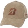 BRIDGESTONE Golf Men's Corduroy Cap CPW24D, CPW24DBE, BE