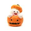 8Pcs Colorful Kawai Bat Pumpkin Ghost Skull Figurines Halloween Decor Toy Ornament