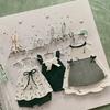 Dress Cutting Dies Embossing Stencils Cuts Stencils Skirt Metal Die Cuts for Scrapbooking Card Scrapbook Decoration