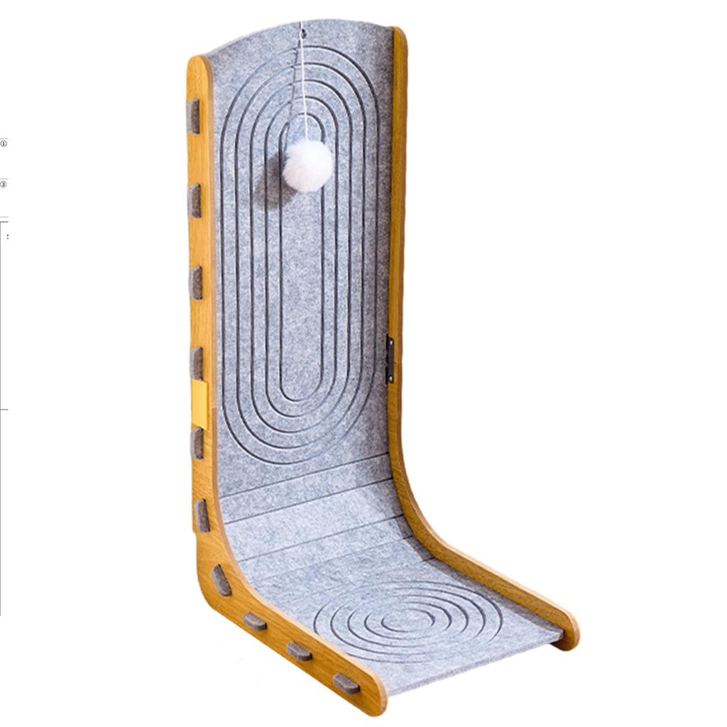 Cats Scratching Board L Shape Cat Scratcher Wall Mountable Furniture Protector for Indoor Cats