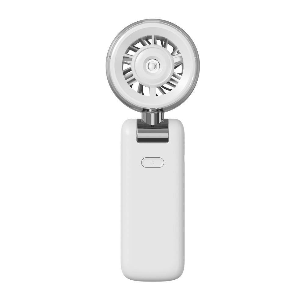

2026 Foldable Handheld Fan: Portable High-Speed Fan with Spray Feature for Outdoor Use 189*67.4*53.7MM белый
