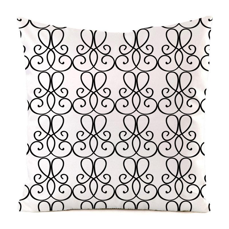 Home Decor Geometric Pattern Digital Print Pillow Covers Pattern Cushion Cover Suitable for Sofa Bedroom Car Pillow Cover