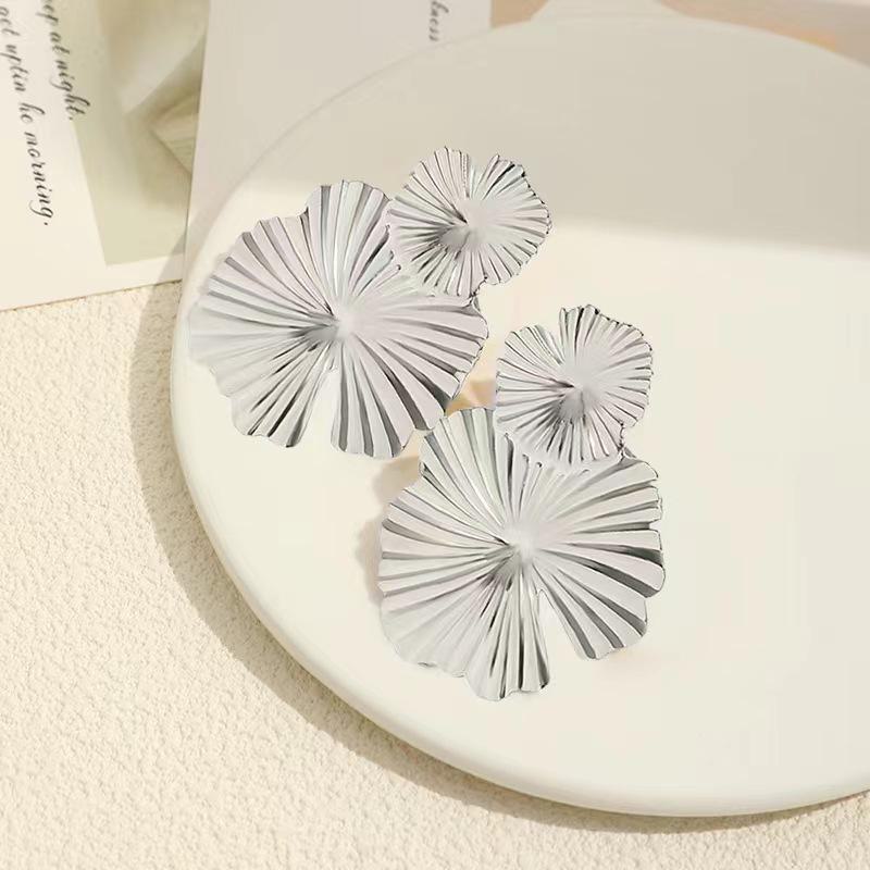 

Серьги с блестками из металла: Элитный европейский и американский стиль для женщин серебряный