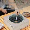 OEING Stainless Steel Portable Charcoal BBQ Grill