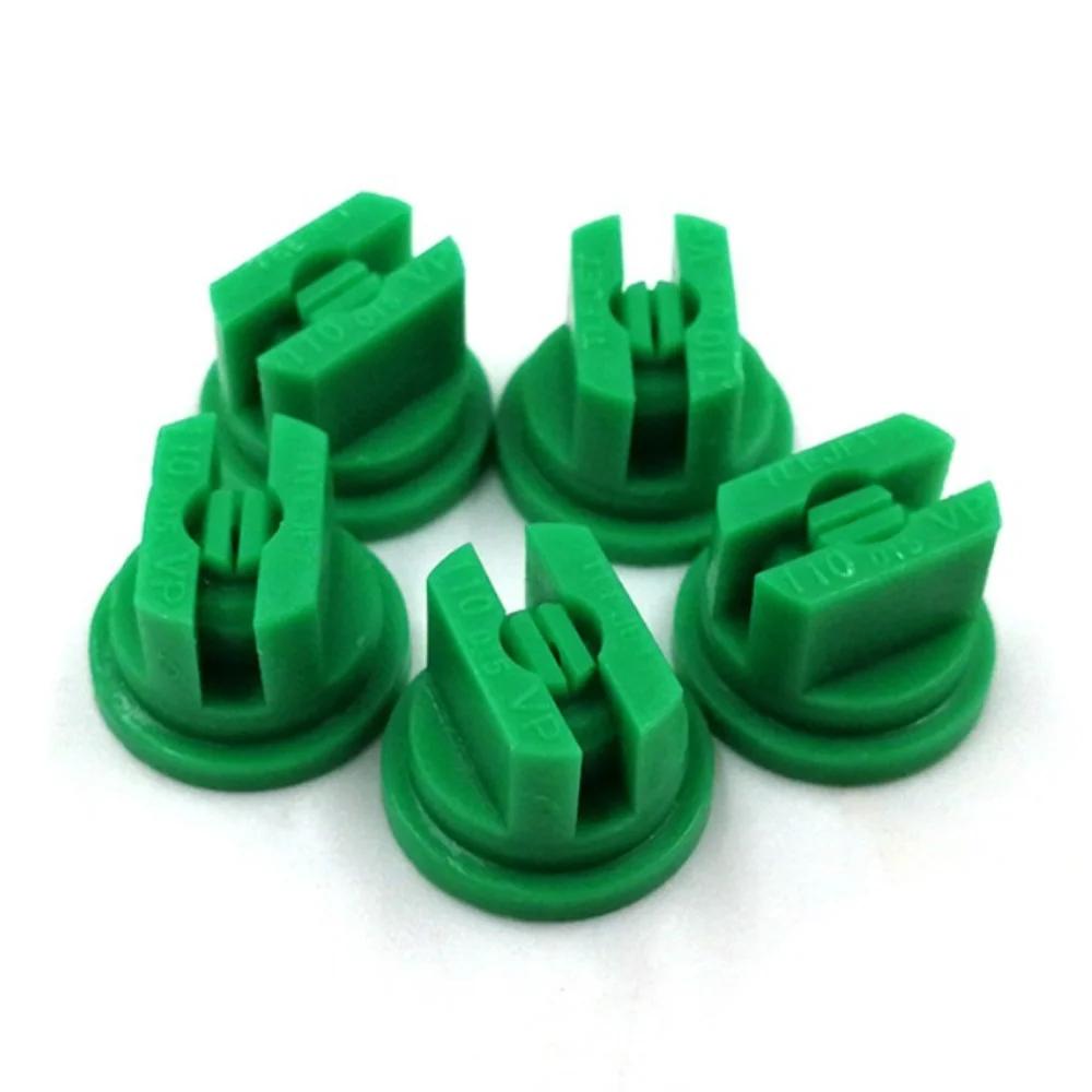 20PCS Agriculture Pesticide Spray Boom Jet Nozzle Tip High Pressure Flat Fan Shape Knapsack Sprayer Nozzle Angle110 Plastic